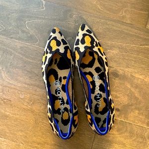 Rothy’s Leopard Pointy Toe 8.5